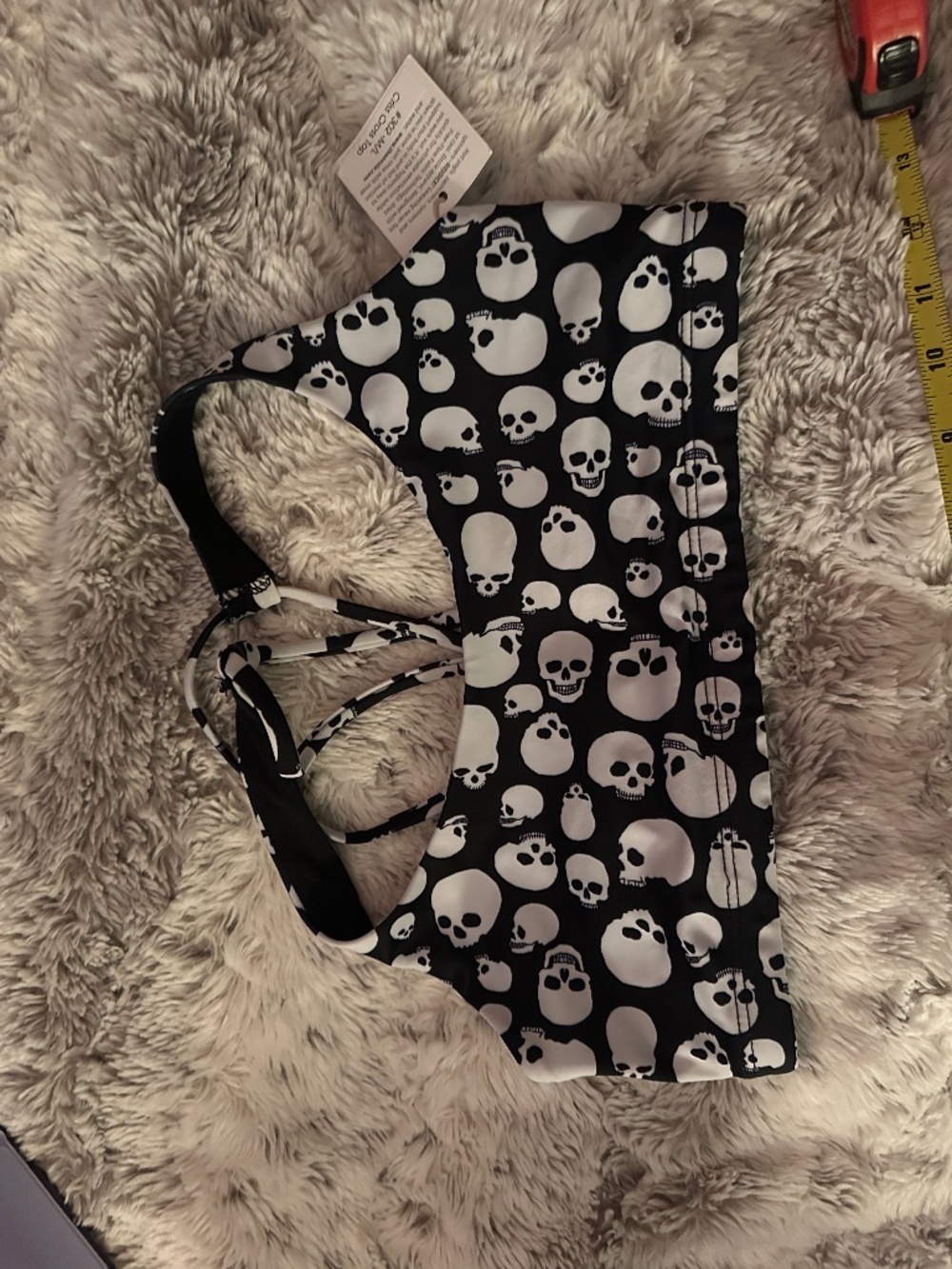 Onzie size M/L skull bra NWT